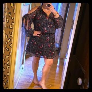 Express chiffon dress